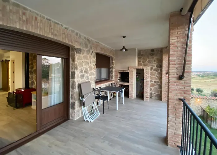 Rurales De Monfraguee Con Jacuzzi Appartamento